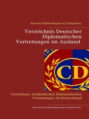 cover image of Verzeichnis Deutscher Diplomatischen Vertretungen im Ausland Verzeichnis Ausländischer  Diplomatischen Vertretungen im Deutschland